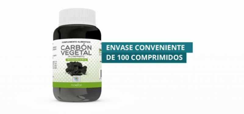 VEGETABLE CHARCOAL 100 Comp - NOEFAR