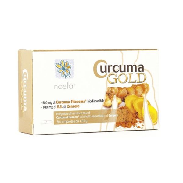 Curcuma Gold 30 Comprimidos - NOEFAR