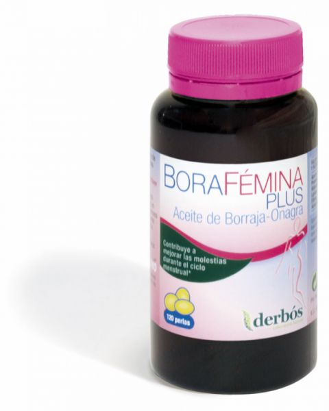 Borafemina Plus 500 mg 120 parels - DERBÓS