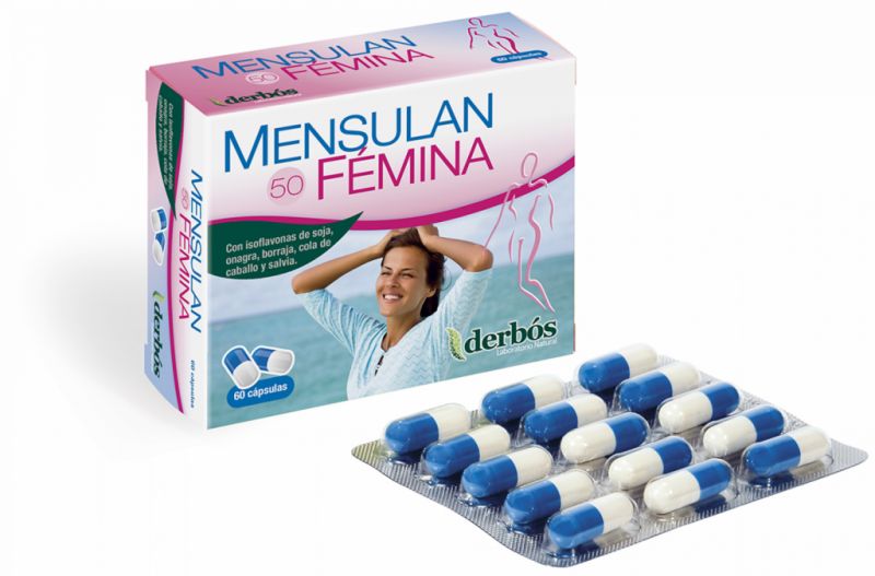 Mensual 50 Fémina 60 Cápsulas - DERBÓS