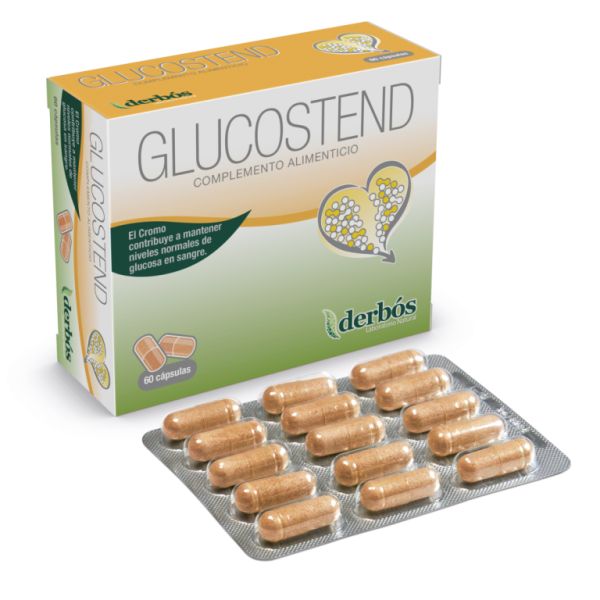 Glucostend 60 Capsules - DERBÓS