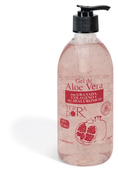 Aloe Vera Gel mit Granatapfel 500ml - DERBOS