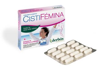 Kopen DERBÓS Cystifemine 30 capsules Door 26,19€