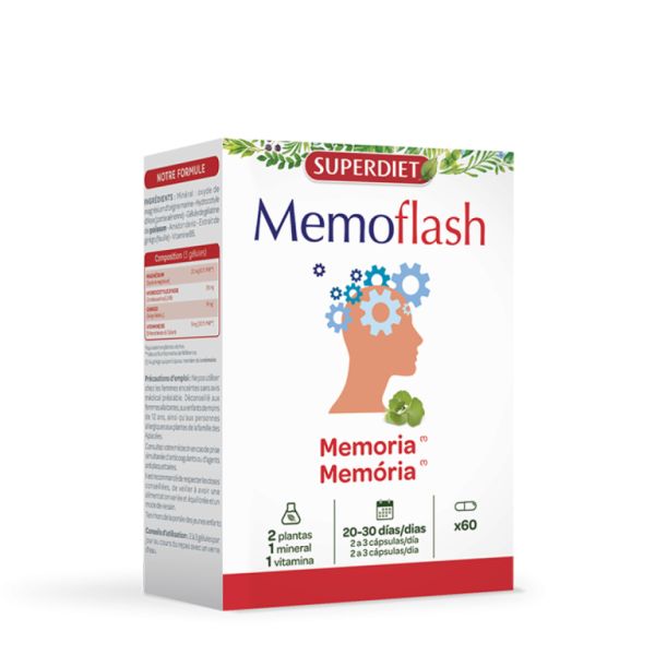 Memoflash 60 Capsule - SUPERDIET