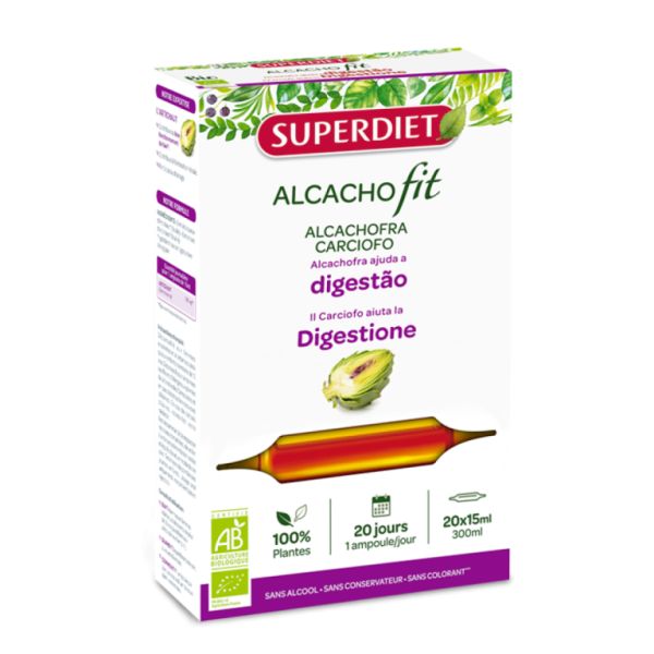 Alcachofit Bio 20 Ampolas - SUPERDIET