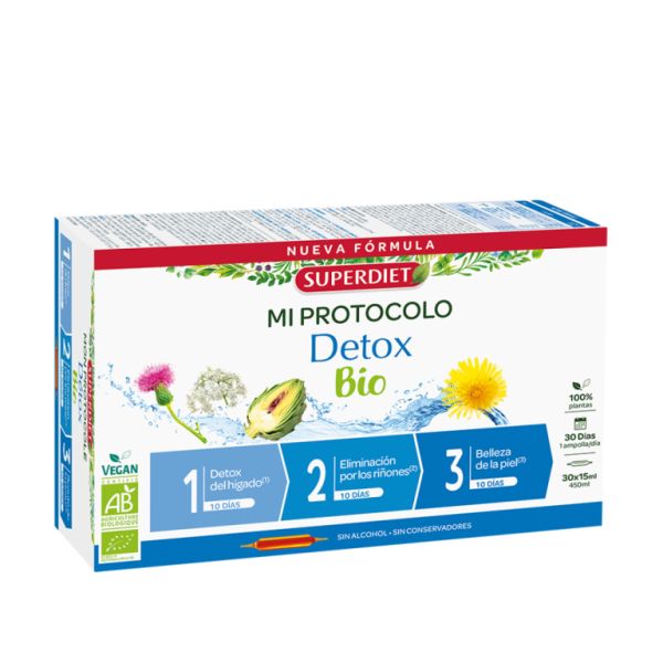 Detox Protocol 30 Ampoules - SUPERDIET