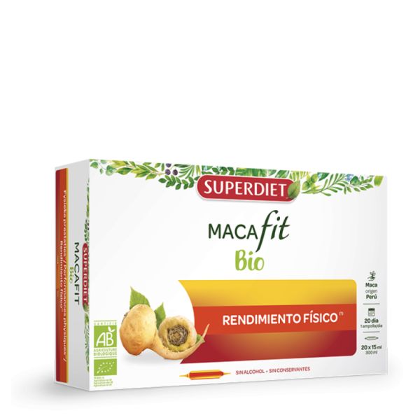 Macafit Bio 20 Ampolas - SUPERDIET