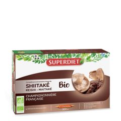 Kopen SUPERDIET Biologische Shiitake 20 Ampullen Door 25,10€