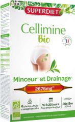 Comprar SUPERDIET Cellimine Adelgazante 20 Ampollas Por 22,33€