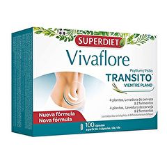 Buy SUPERDIET Vivaflore Transit 400 mg 100 Tablets By 19,50€