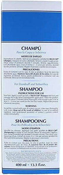 Blue Cap Shampoo 400 ml - CATALYSIS Img 3