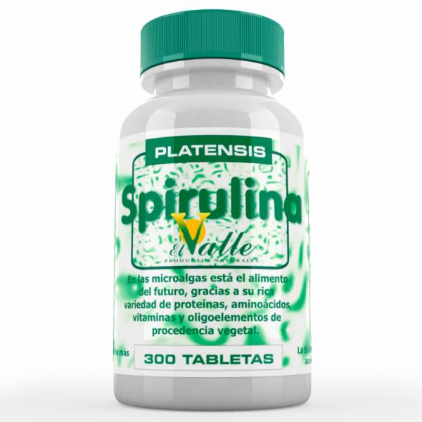 ESPIRULINA 300 Comp - VALLE