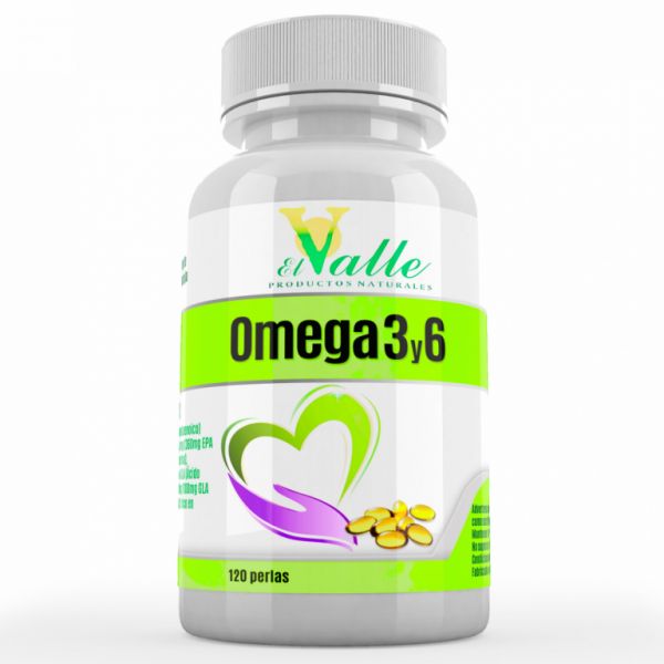 OMEGA 3 OMEGA 6 120 Parels - VALLE