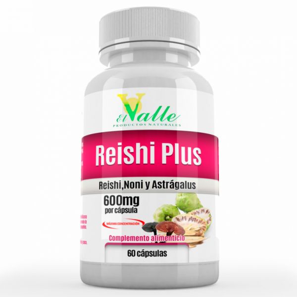 REISHI PLUS 60 cápsulas x 710mg - VALLE