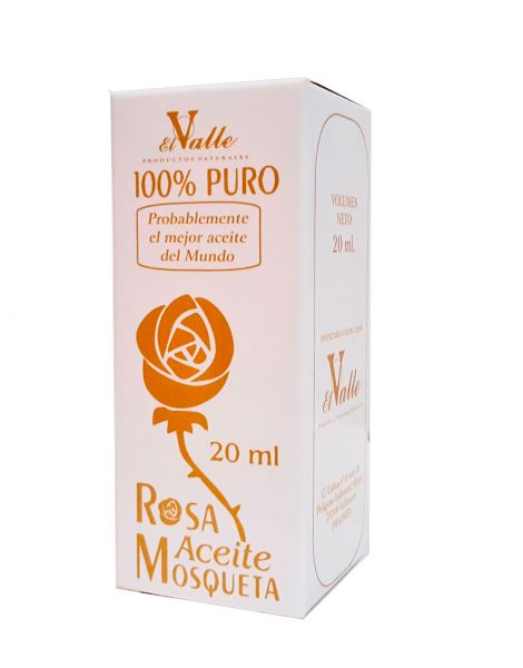 ÓLEO DE ROSA MOSQUETA PURO 20 ml - EL VALLE