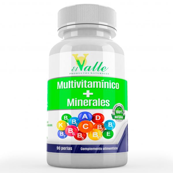 MULTIVITAMIN/MINERAL 90 Pärlor - VALLE