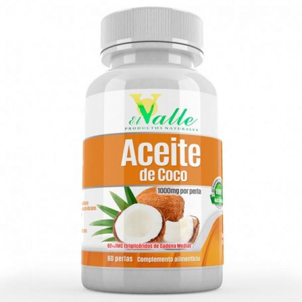 ACEITE DE COCO 60 Perlas - VALLE