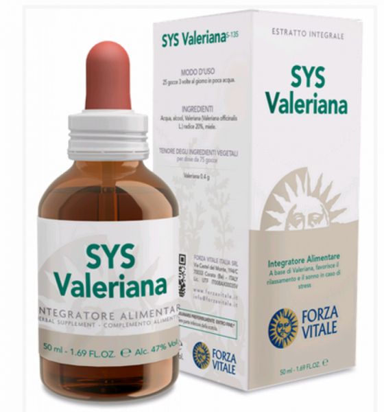 Sistema Valeriana 50 ml. Promuove il normale ciclo del sonno