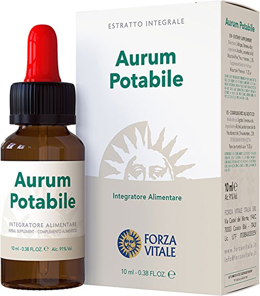 Aurum potabile 10 ml - FORZA VITALE