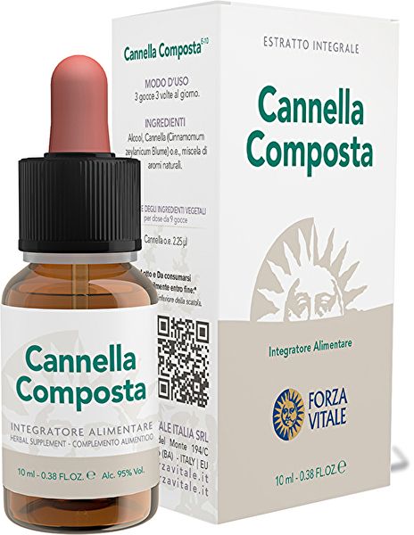 Composta alla Cannella 10 ml - FORZA VITALE