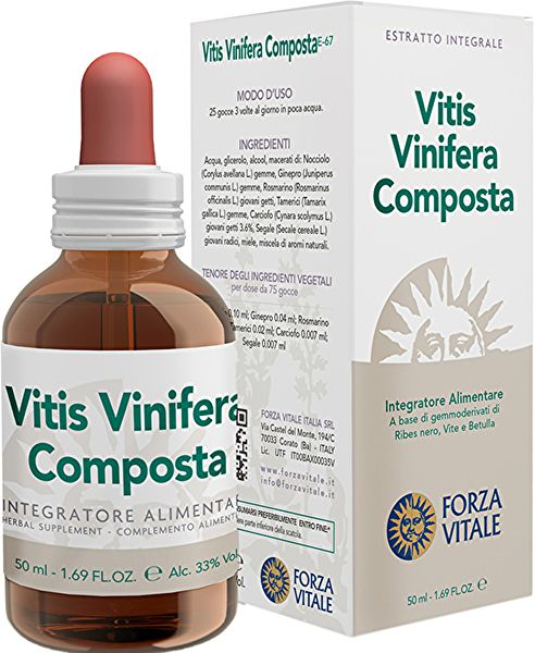 Vitis Vinifera Compost 50 ml - FORZA VITALE