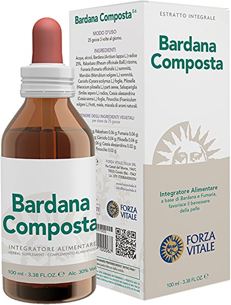 Composta di Bardana 100 ml - FORZA VITALE