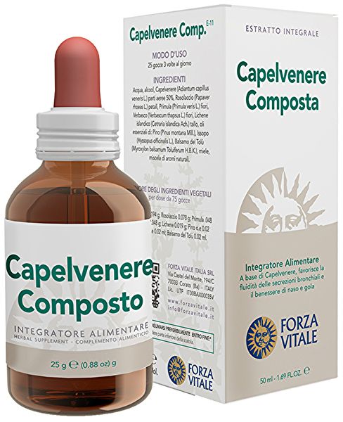 Capelvenere Compost 50 ml - FORZA VITALE