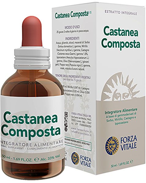 Castanea Compost 50 ml - FORZA VITALE