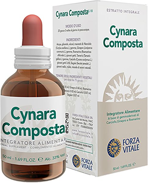 Composta Cynara 50 ml - FORZA VITALE