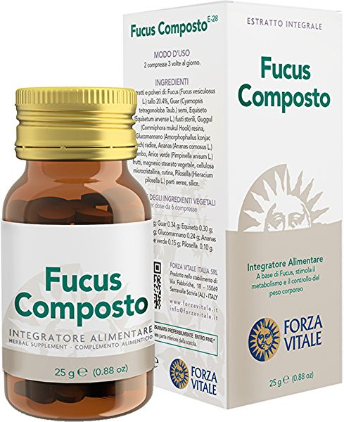 Composta di Fucus 25 g - FORZA VITALE