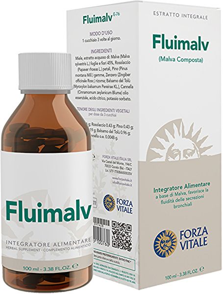 Fluido Malva Composta 100 ml - FORZA VITALE