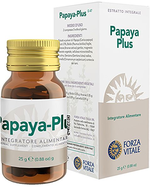 Papaia Plus 25 g - FORZA VITALE