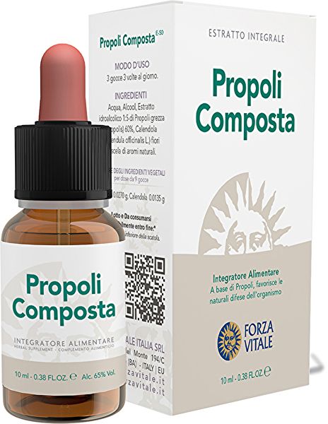 Composta di Propoli 10 ml - FORZA VITALE