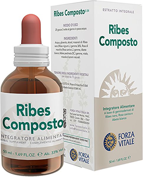 Composta di Ribes 50 ml - FORZA VITALE