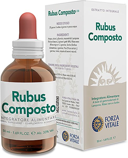 Composta di Rubus 50 ml - FORZA VITALE