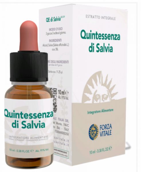 Quinta Esencia Salvia 10 ml - FORZA VITALE