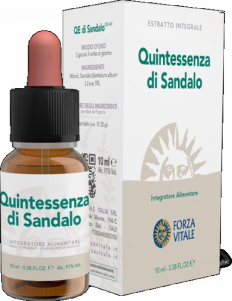 Quinta Esencia Sandalo 10 ml - FORZA VITALE