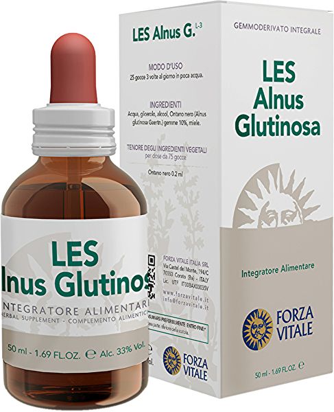 Les Alnus Glutinosa 50 ml - FORZA VITALE