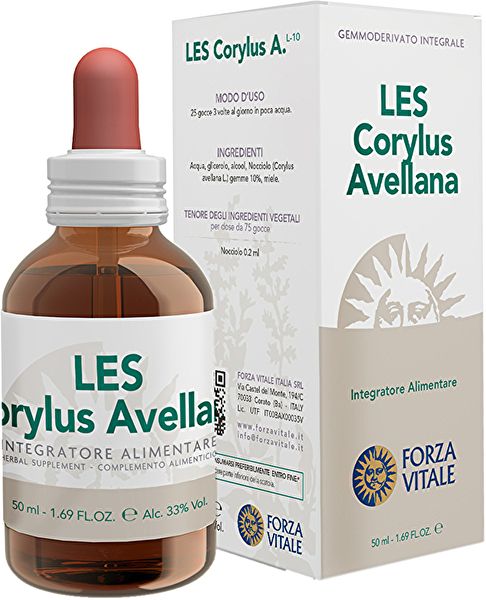 Les Corylus Avelã 50 ml - FORZA VITALE