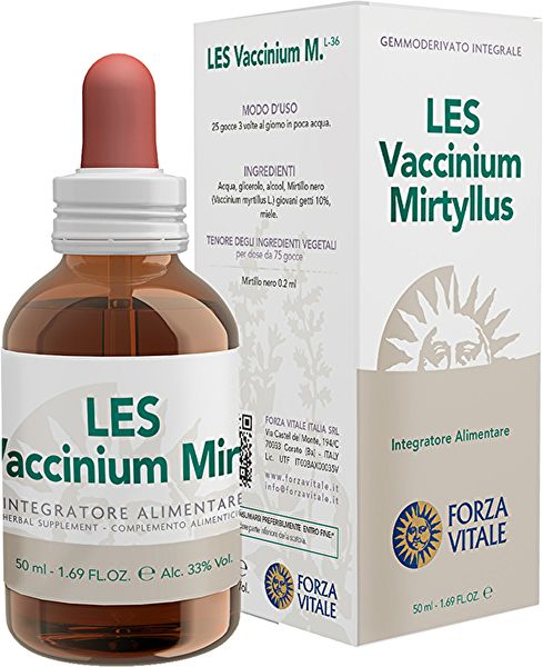 LES Vaccinium myrtillus 50 ml - FORZA VITALE