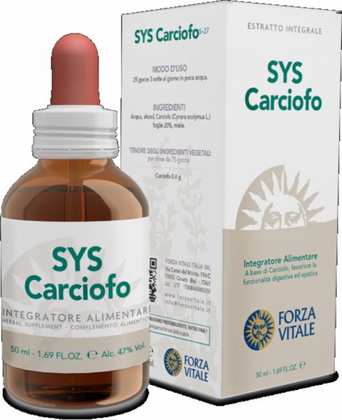 Sistema Carciofo 50 ml - FORZA VITALE