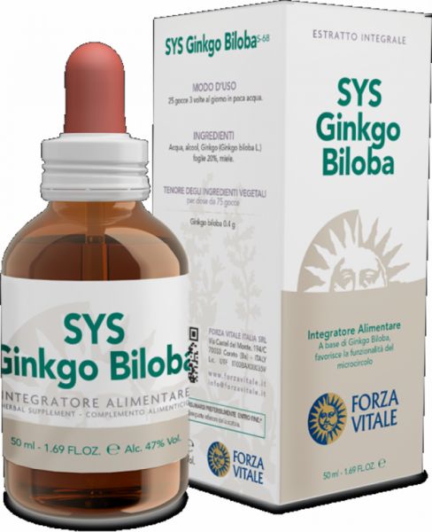 Sistema Ginkgo Biloba 50 ml - FORZA VITALE