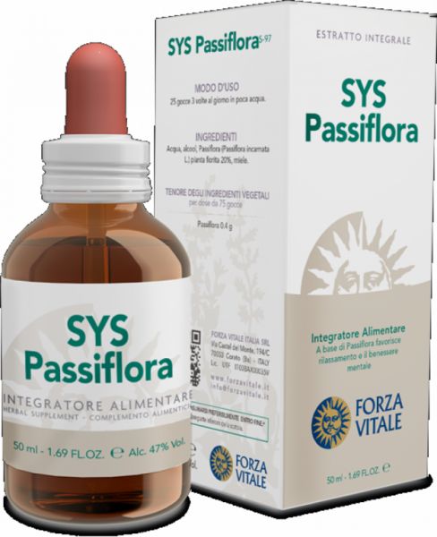 Sys Pasiflora 50 ml - FORZA VITALE