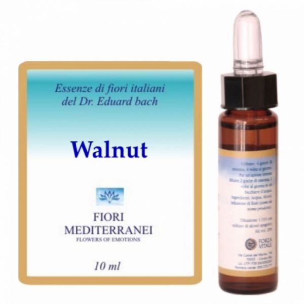 Fiori Mediterranei Valnöt 10 ml - FORZA VITALE