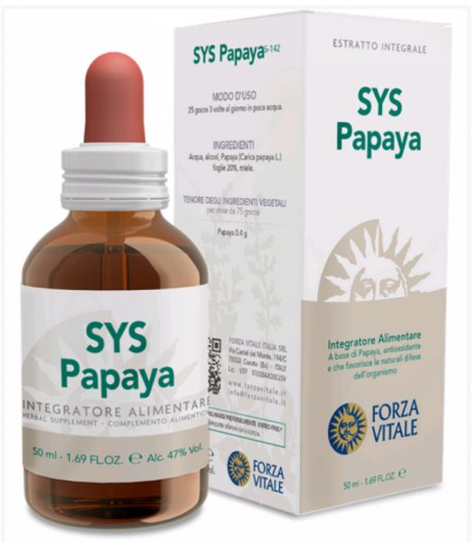 Sys Mamão 50 ml - FORZA VITALE