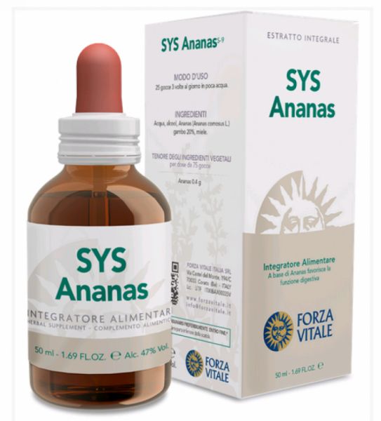 Sys Ananas (Abacaxi) 50 ml - FORZA VITALE