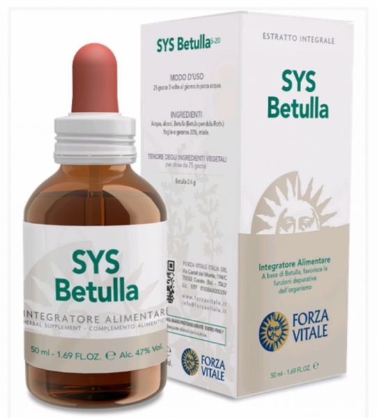 Sys Betulla (Abedul) 50 ml - FORZA VITALE