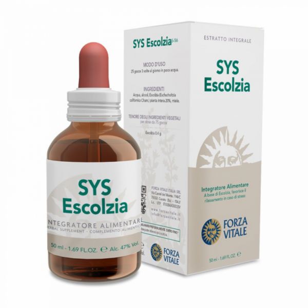 Sistema Escolzia (Escolcia) 50 ml - FORZA VITALE