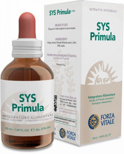 Sys Prímula 50 ml - FORZA VITALE