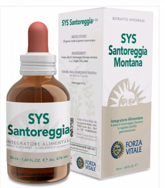 Sys Santoreggia (Ajedrea) 50 ml - FORZA VITALE